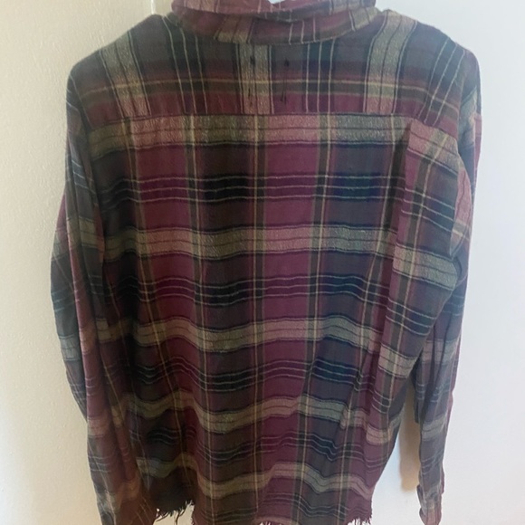 Vintage Style Flannel with Zippers - Picture 4 of 4